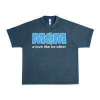 Midnight Navy lil autism mom Urban Heavy Tee - CowhideDigitalArt