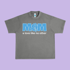 Lil Autism Mom Urban Heavy Tee Designed By Cowhidedigitalart