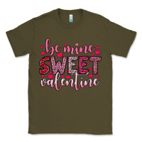 Army Green be mine sweet valentine Classic Tee - OliviaCreatesArt