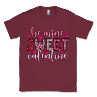 Burgundy be mine sweet valentine Classic Tee - OliviaCreatesArt