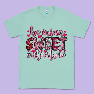 Be Mine Sweet Valentine Classic Tee Designed By Oliviacreatesart