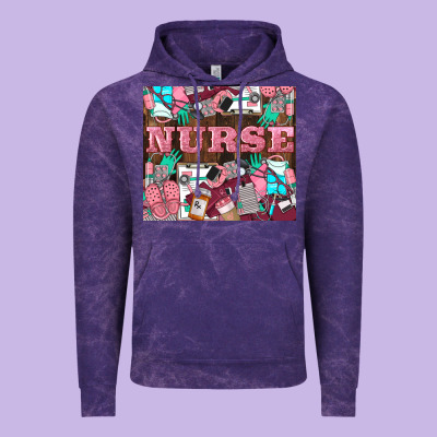 Nurse Vintage Hoodie Designed By Lillyallendesigns