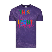 Cloud Purple This Little Light Of Mine Vintage Tee - CowhideDigitalArt