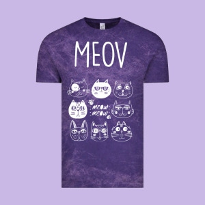 Meow Vintage Tee Designed By Bettercallsaul