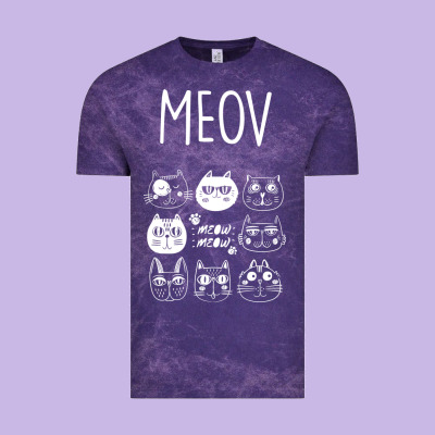 Meow Vintage Tee Designed By Bettercallsaul