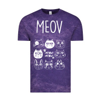 Cloud Purple Meow Vintage Tee - Bettercallsaul