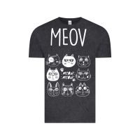 Vintage Black Meow Vintage Tee - Bettercallsaul