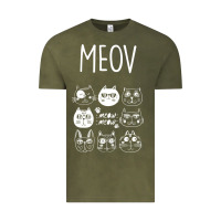 Vintage Olive Meow Vintage Tee - Bettercallsaul