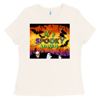 Bone it's spooky season tumbler Ladies Tee - BundleAndBundleShop