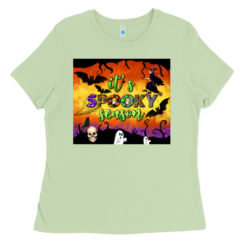 It's Spooky Season Tumbler Ladies Tee by BundleAndBundleShop | Teevron