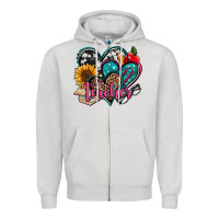 Teacher Hearts Zipper Hoodie | Teevron
