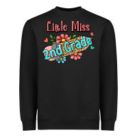Black little miss second grade Heavyweight Sweatshirt - Jasminsmagicworld