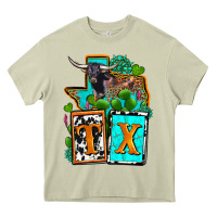 Mossy tx texas Heavy Core Tee - OliviaCreatesArt