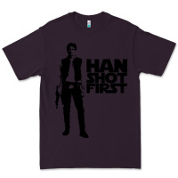 Plum han shot first Premium Tee - linhVisuals