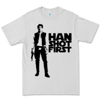 Dove Grey han shot first Premium Tee - linhVisuals