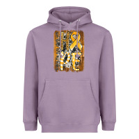 Lavender finding the cure starts with hope childhood cancer awareness  with bac Heavyweight Hoodie - Jasminsmagicworld