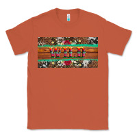 Copper western wild and floral leopard  cowhide licanse plate Classic Tee - Artiststas
