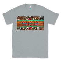 Heather Grey western wild and floral leopard  cowhide licanse plate Classic Tee - Artiststas