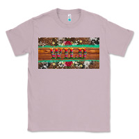 Western Wild And Floral Leopard  Cowhide Licanse Plate Classic Tee | Teevron