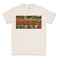 Natural western wild and floral leopard  cowhide licanse plate Classic Tee - Artiststas