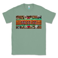 Sage western wild and floral leopard  cowhide licanse plate Classic Tee - Artiststas