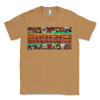 Toasted Coconut western wild and floral leopard  cowhide licanse plate Classic Tee - Artiststas