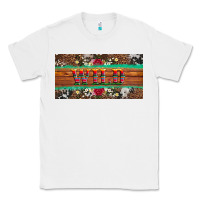 White western wild and floral leopard  cowhide licanse plate Classic Tee - Artiststas