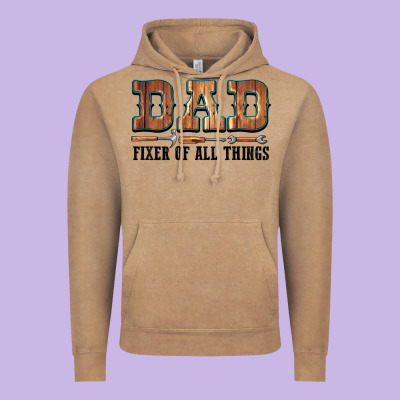 Dad Fixer Of All Things Vintage Hoodie Designed By Lillyallendesigns