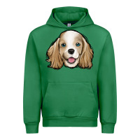 Emerald cocker spaniel Urban Hoodie - Jasminsmagicworld