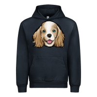 Navy cocker spaniel Urban Hoodie - Jasminsmagicworld