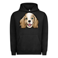 Pigment Black cocker spaniel Urban Hoodie - Jasminsmagicworld
