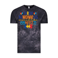 Cloud Black Throw kindness around like confetti Vintage Tee - CowhideDigitalArt