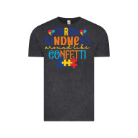 Vintage Black Throw kindness around like confetti Vintage Tee - CowhideDigitalArt