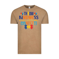 Vintage Coffee Throw kindness around like confetti Vintage Tee - CowhideDigitalArt