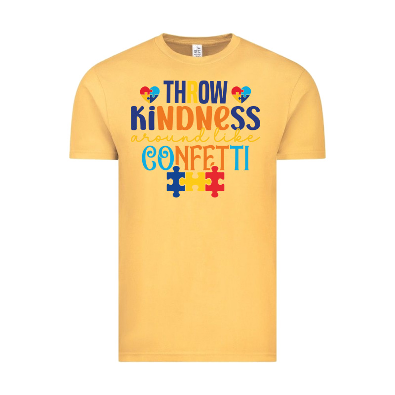 Throw Kindness Around Like Confetti Vintage Tee by CowhideDigitalArt | Teevron