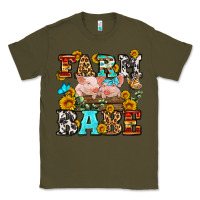 Army Green western farm babe Classic Tee - OliviaCreatesArt