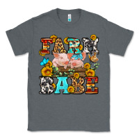 Charcoal Heather western farm babe Classic Tee - OliviaCreatesArt