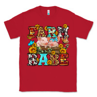 Red western farm babe Classic Tee - OliviaCreatesArt