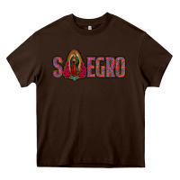 Chocolate Brown suegro our lady of guadalupe 2 Heavy Core Tee - Jasminsmagicworld