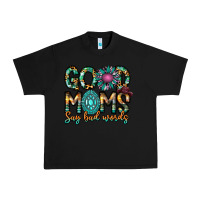 Black Good Moms Say Bad Words Urban Heavy Tee - CowhideDigitalArt