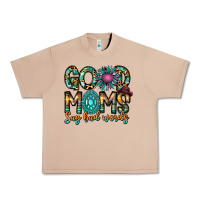 Burro Good Moms Say Bad Words Urban Heavy Tee - CowhideDigitalArt