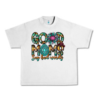 Lunar Rock Good Moms Say Bad Words Urban Heavy Tee - CowhideDigitalArt