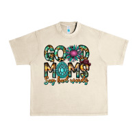 Sandshell Good Moms Say Bad Words Urban Heavy Tee - CowhideDigitalArt
