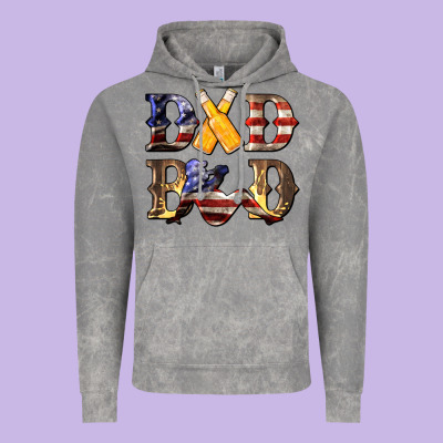 American Dad Bod Vintage Hoodie Designed By Lillyallendesigns