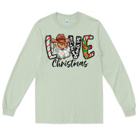 Matcha Love Christmas Santa Long Sleeve Tee - CowhideDigitalArt
