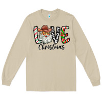 Mushroom Love Christmas Santa Long Sleeve Tee - CowhideDigitalArt