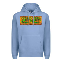 Colony Blue Western St. Patrick's Day One Lucky Teacher Premium Hoodie - Artiststas
