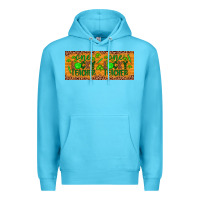 Ocean Blue Western St. Patrick's Day One Lucky Teacher Premium Hoodie - Artiststas