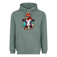 Sage baby calf arrowhead Heavyweight Hoodie - Jasminsmagicworld