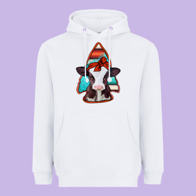 Baby Calf Arrowhead Heavyweight Hoodie Designed By Jasminsmagicworld